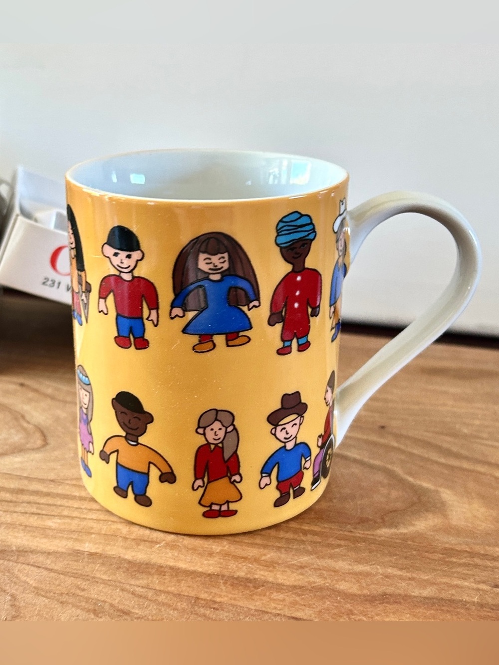 Vintage Save The Children Coffee Mug Cup Designed By James Age 12 New In Box